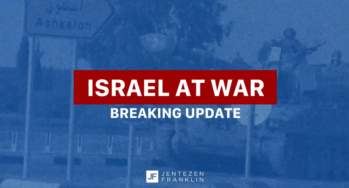 Israel Is Under Threat—But We Will Not Be Silent