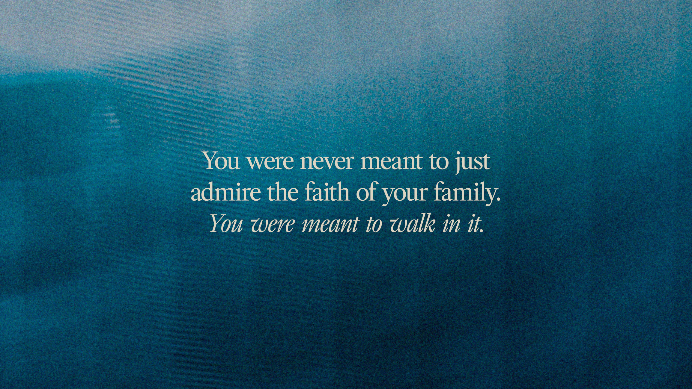 The Garment Was Made for You