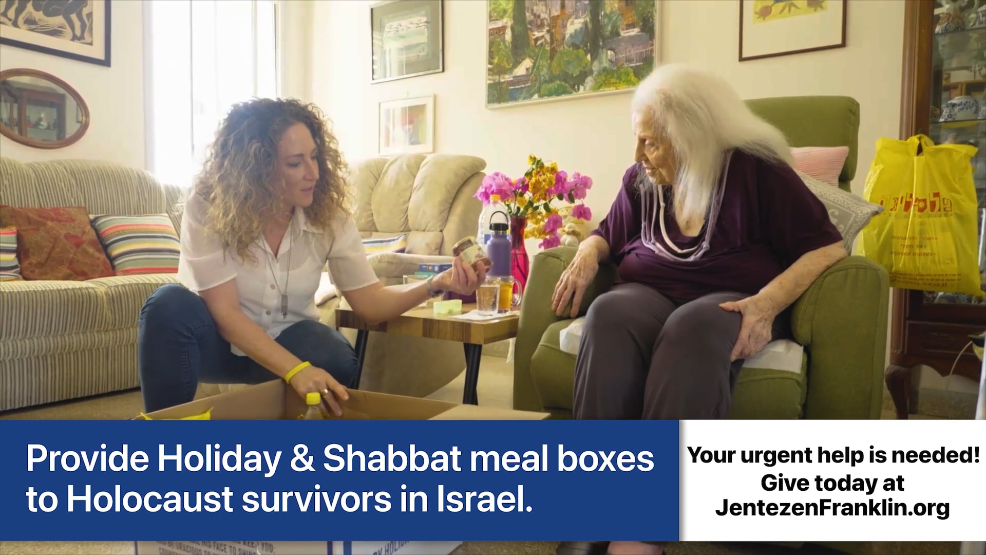 Holiday Care Packages for Holocaust Survivors