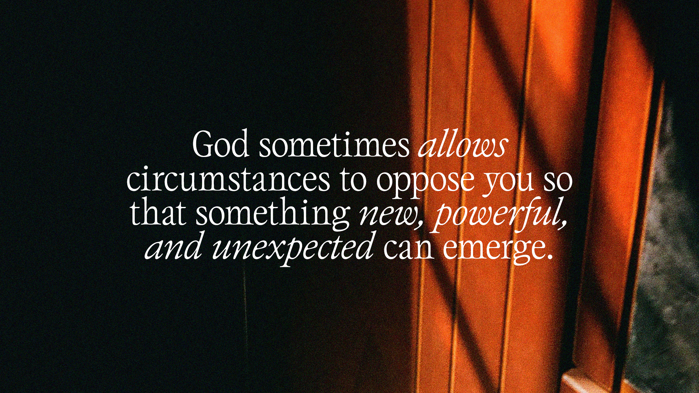 God is Still Working!