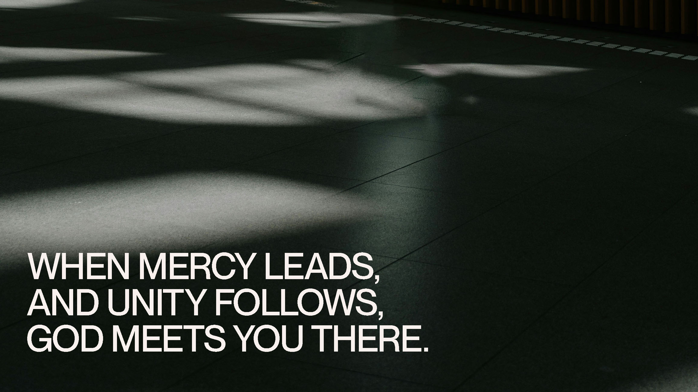Creating a Throne Zone of Mercy
