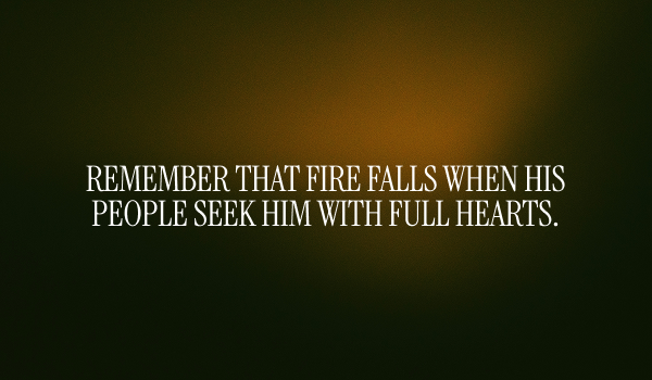 Holy Fire (Part Two)