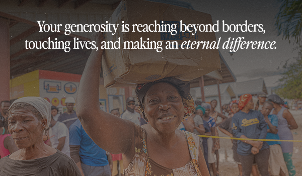 Because of You: 272,000 Meals, Hope for Families, and Lives Changed in Haiti