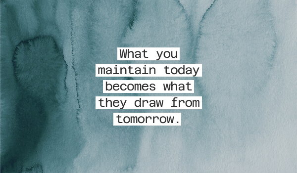 Keep the Well Flowing