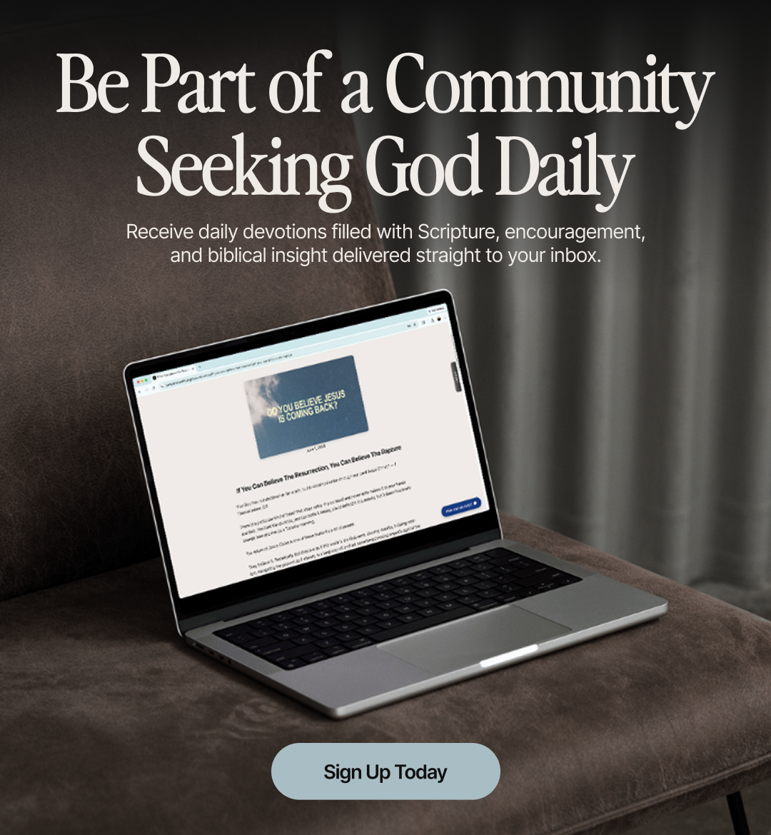 Daily Devotions Sign Up