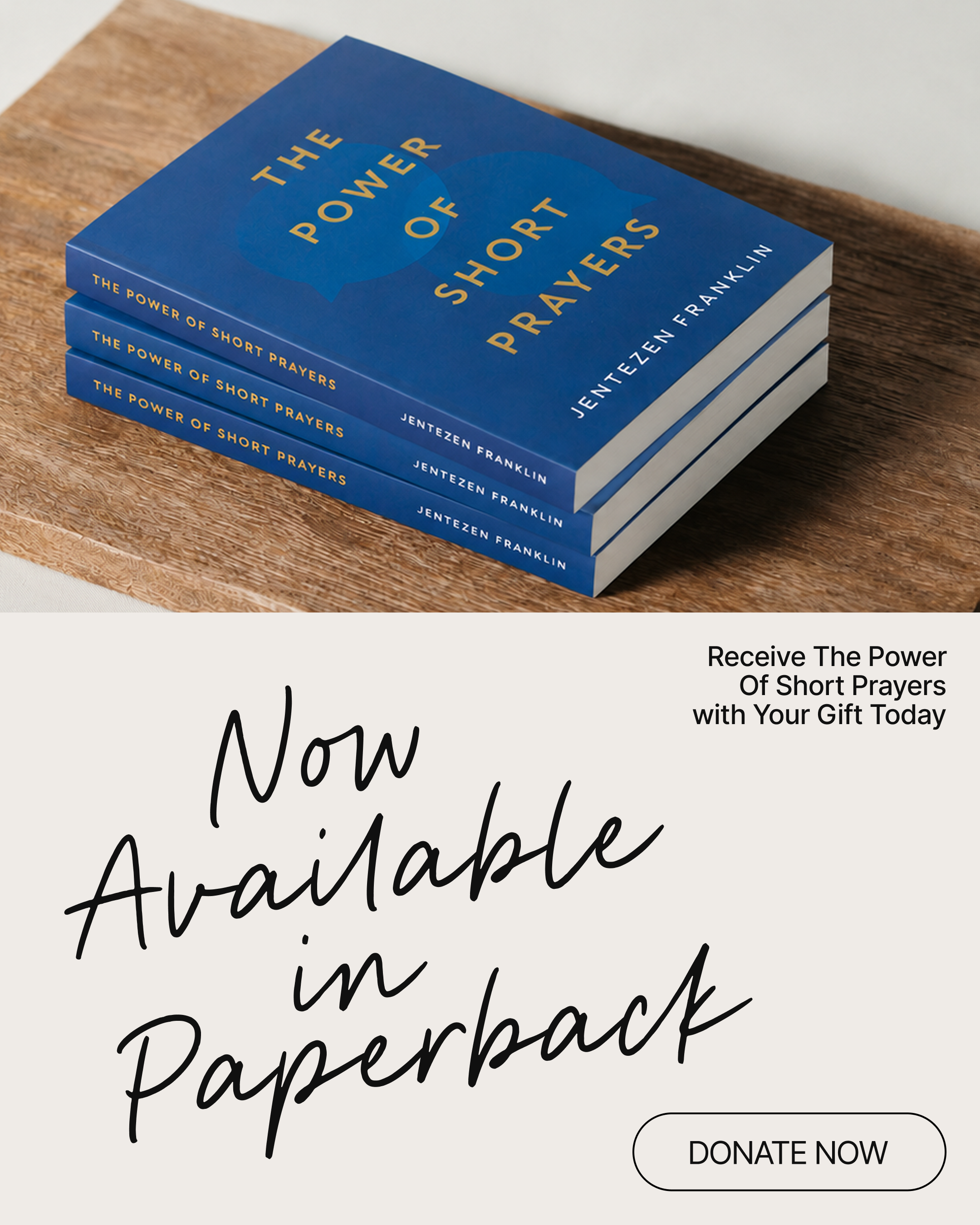 The Power of Short Prayers Paperback