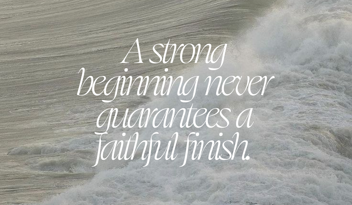 Guarding Against Spiritual Drift