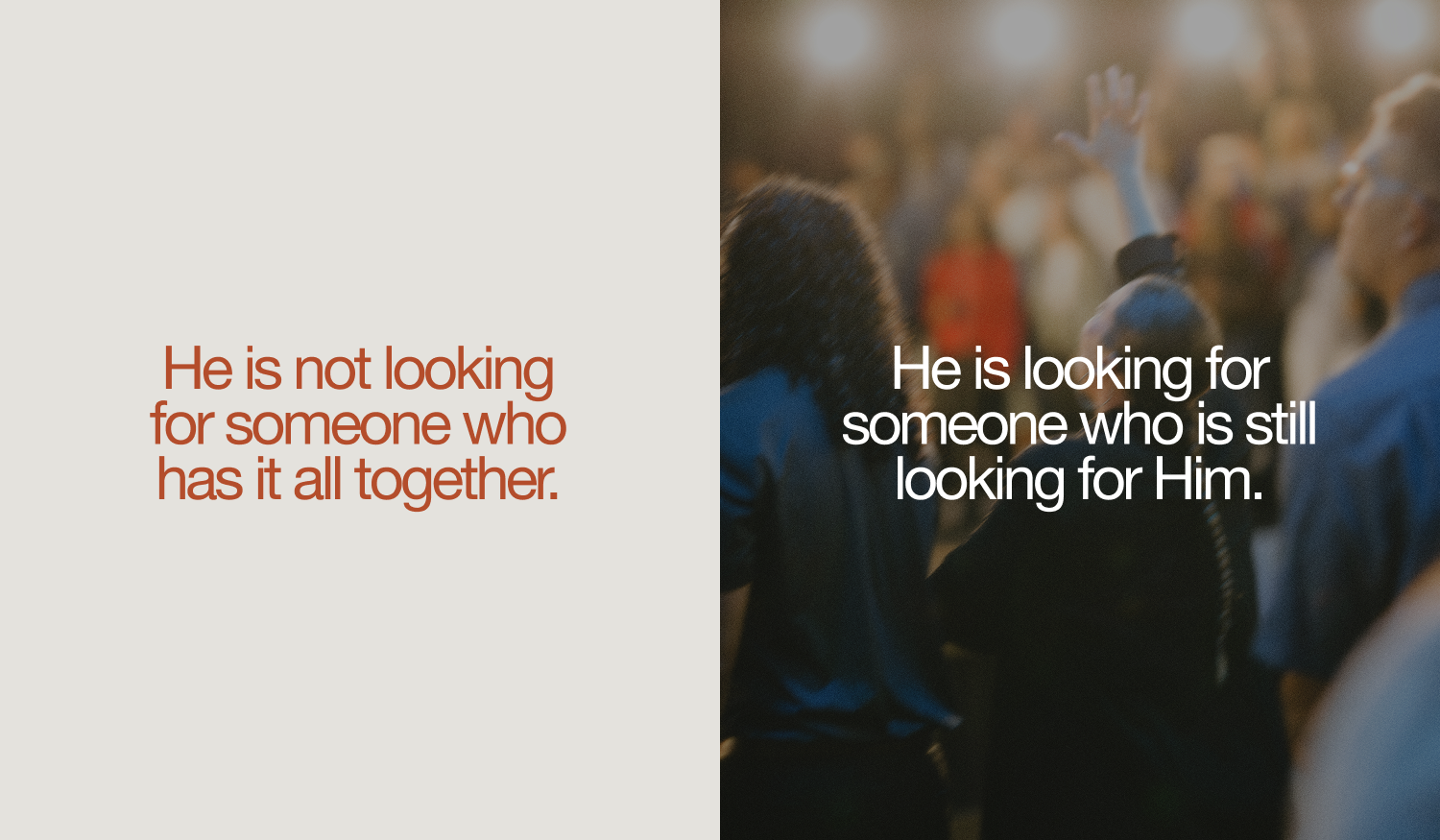 The Eyes of the Lord Are Still Searching